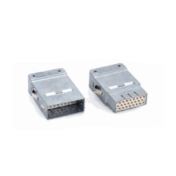 Insert modulaire Megabit, Raccordement à Sertir, femelle, 24 pin, 4A, Polycarbonate 